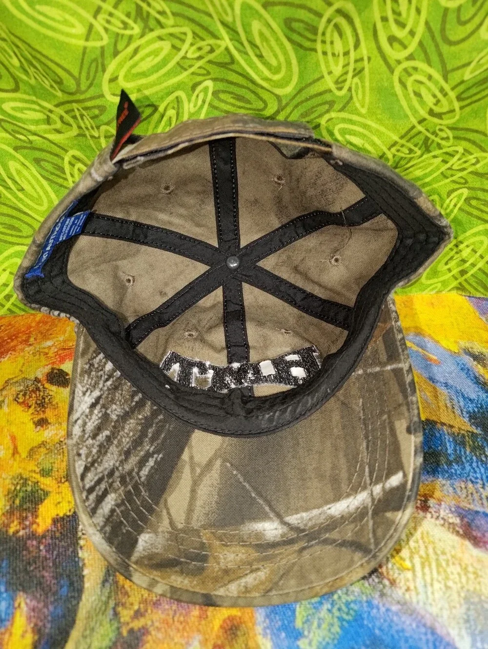Realtreee HMT Camouflage Hunting Trucker Strap-on Hat Cap